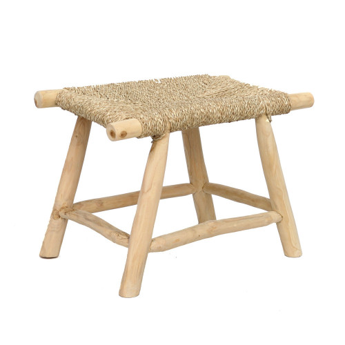 Le Tabouret Porto Seagrass- Naturel