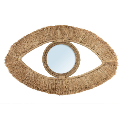 Le Miroir Raffia Eye