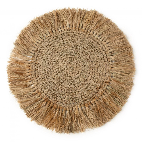 Le Set de Table Crochet Raffia - Naturel