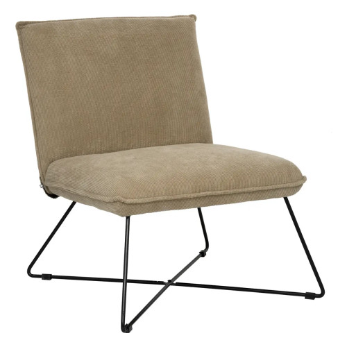 Fauteuil "Moana" Gris