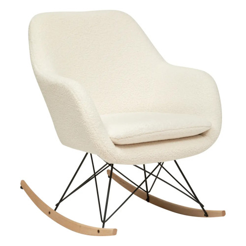 Rocking-chair "Olmeto" Blanc