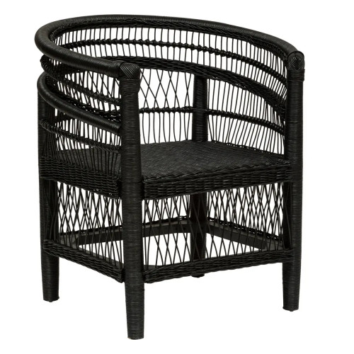 Fauteuil "Malevio" Noir