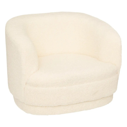 Fauteuil enfant bouclettes