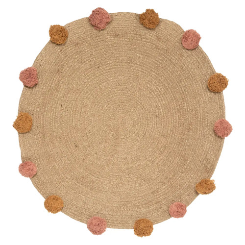 Tapis enfant "Pompons"