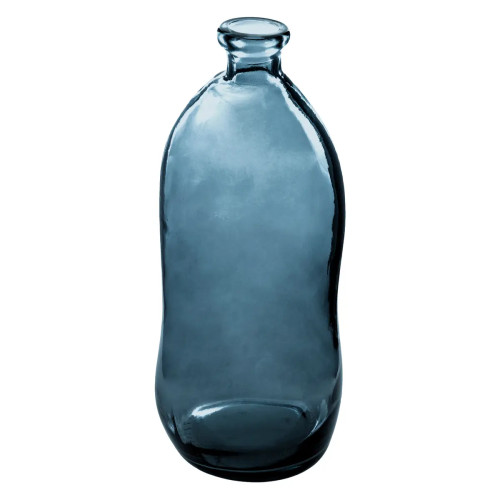 Vase bouteille en verre