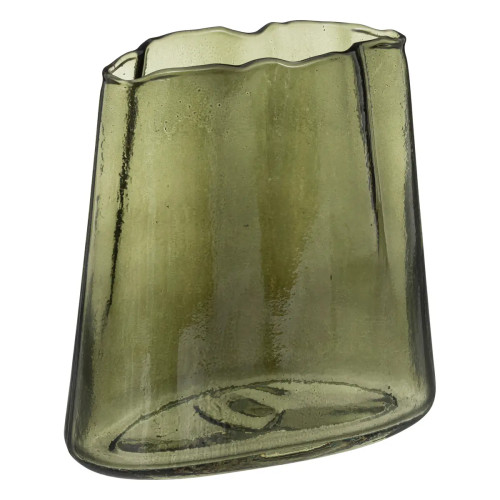 Vase verre cèdre