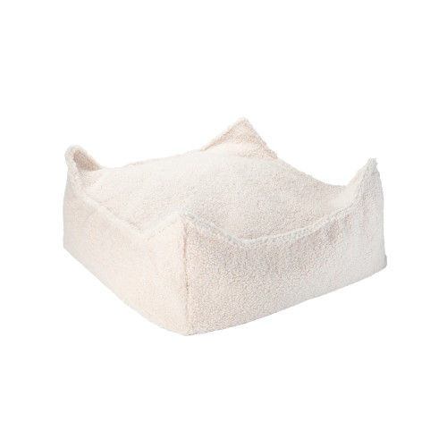 Pouf Carré Blanc