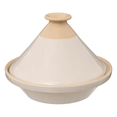 Plat tajine "Asma" Beige