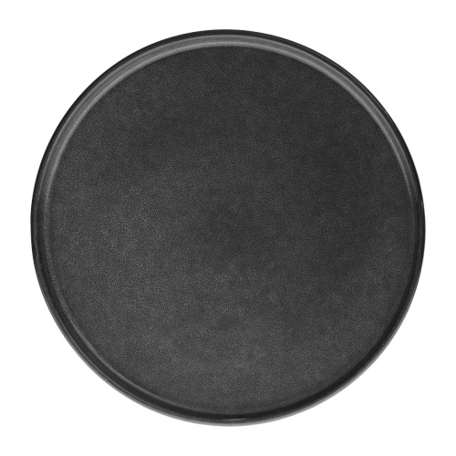 Assiette plate "Terre Inconnue" Noire D27cm