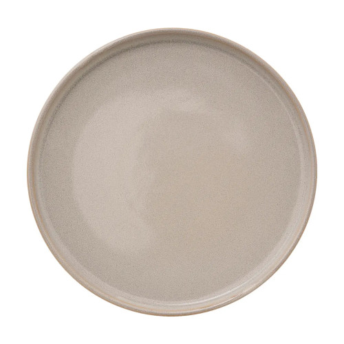 Assiette plate "Terre inconnue" Beige D27cm