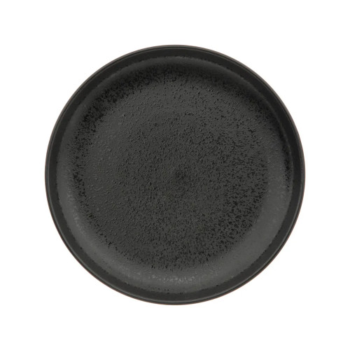 Assiette plate "Loft" Noire D27cm