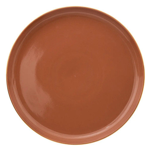 Assiette plate "Sublima" Terracotta D27cm